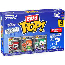 Набір подарунковий Funko POP (Bitty): DC - Harley Quinn 4pk