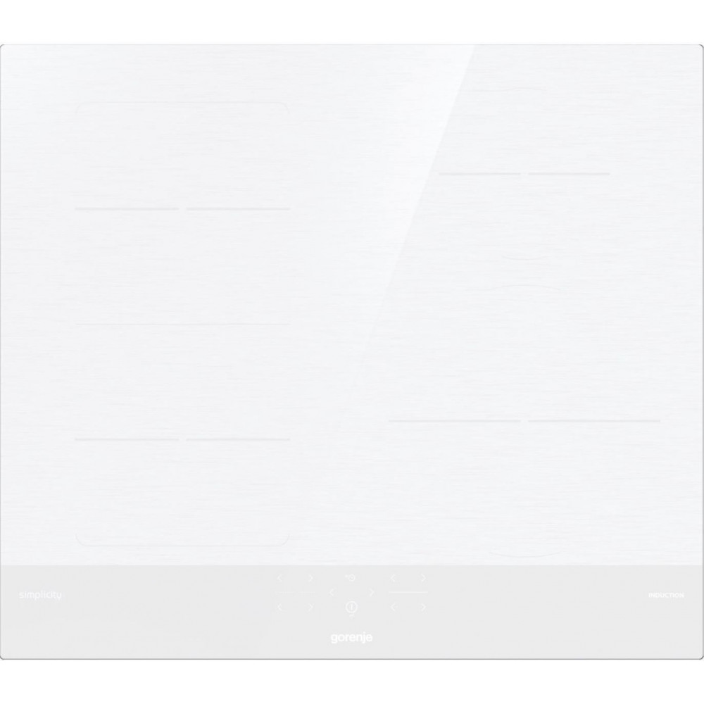 Варильна поверхня Gorenje індукційна, 60см, TouchControl, PowerBoost, блокування, білий