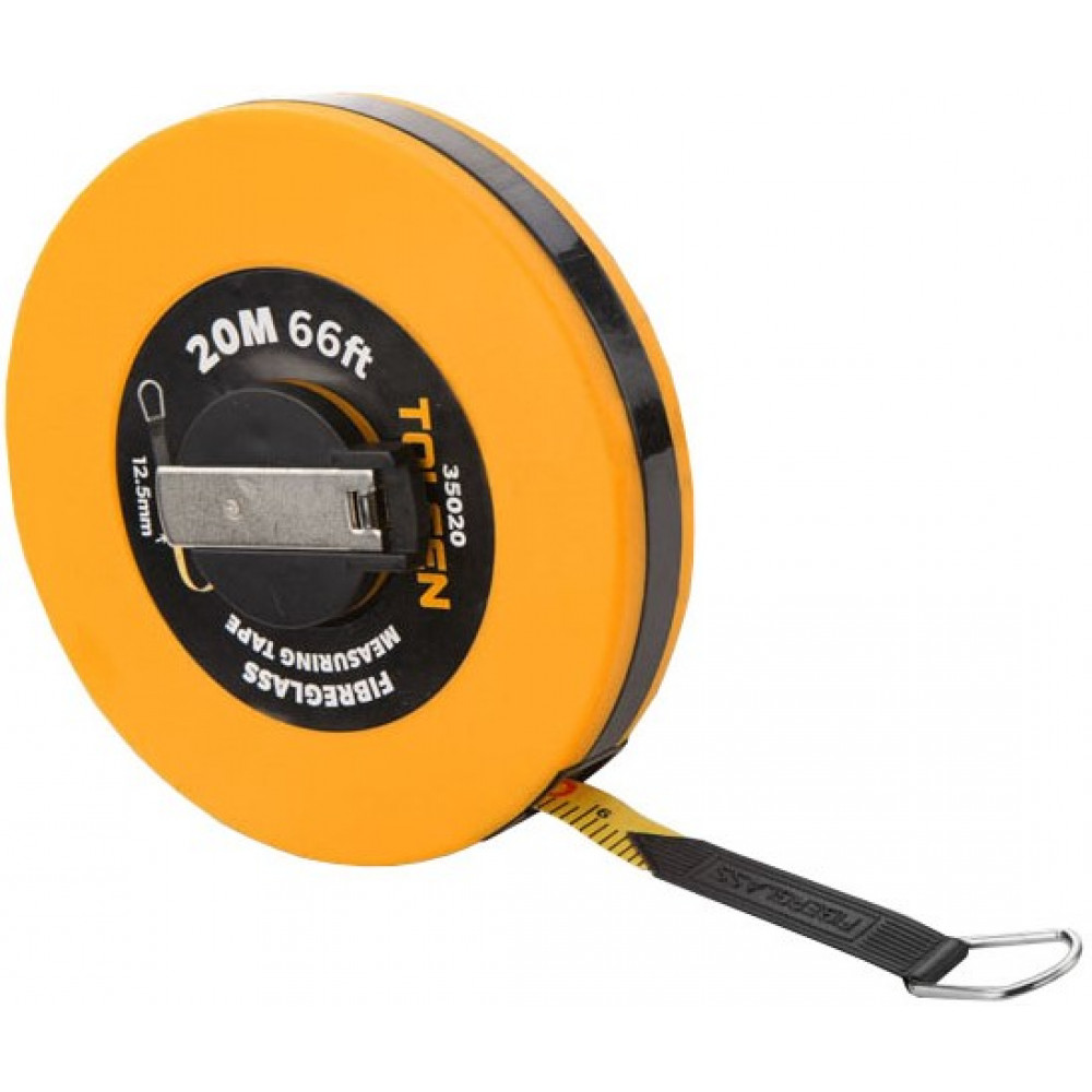 Рулетка Tolsen, 20мх12.5мм, ABS пластик