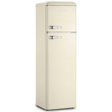 Холодильник Snaige з верхн. мороз., 172.5x63х56, холод.відд.-201л, мороз.відд.-57л, 2дв., A++, ST, retro, бежевий