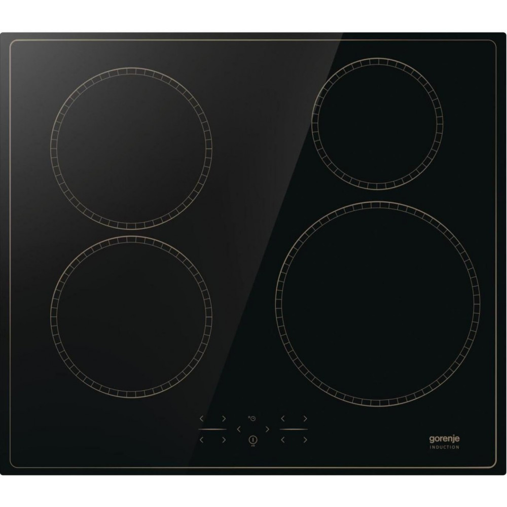 Варильна поверхня Gorenje індукційна, 60см, PowerBoost, TouchControl, StayWarm, блокування від дітей, чорний