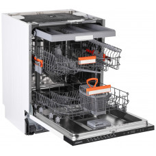 Посудомийна машина ARDESTO вбудовувана, 15компл., А+++, 60см, дисплей, 3й кошик, гігієн.обробка, авт.відкр.дверей, чорний
