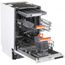 Посудомийна машина ARDESTO вбудовувана, 10компл., А++, 45см, дисплей, 3й кошик, білий