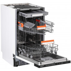 Посудомийна машина ARDESTO вбудовувана, 10компл., А++, 45см, дисплей, 3й кошик, чорний