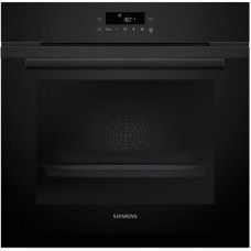 Духова шафа Siemens електрична, 71л, A+, дисплей, конвекція, піроліз, чорний Духова шафа Siemens електрична, 71л, A+, дисплей, конвекція, піроліз, чорний