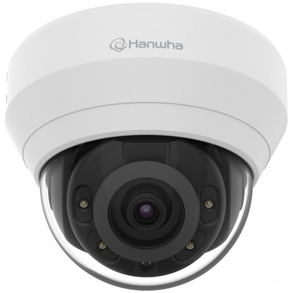 Камера IP Hanwha  LND-6012R, 2MP, Indoor Dome, 2.8mm, f/2.0, IR20m, PoE
