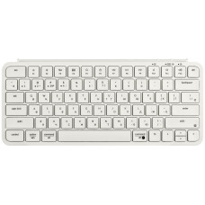 Клавіатура мембрана Keychron B1 Pro, USB/WL/BT, ivory white