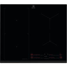 Варильна поверхня Electrolux індукційна, 60см, розширена зона, датчик кипіння, датчик смаження, Hob2Hood, чорний