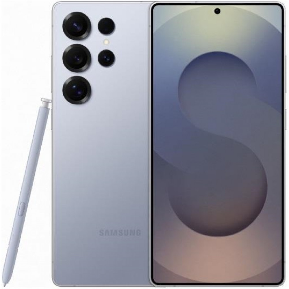 Смартфон Samsung Galaxy S25 Ultra 5G (S938) 6.9' 12/512ГБ, 2SIM, 5000мА•год, блакитний сріблястий титановий