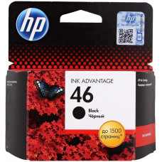 Картридж HP No.46 Ultra Ink Advantage Black