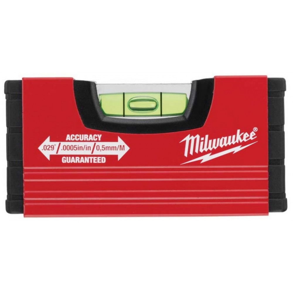 Рівень Milwaukee MiniBox, 10см, 1 капсула, алюмінієвий корпус