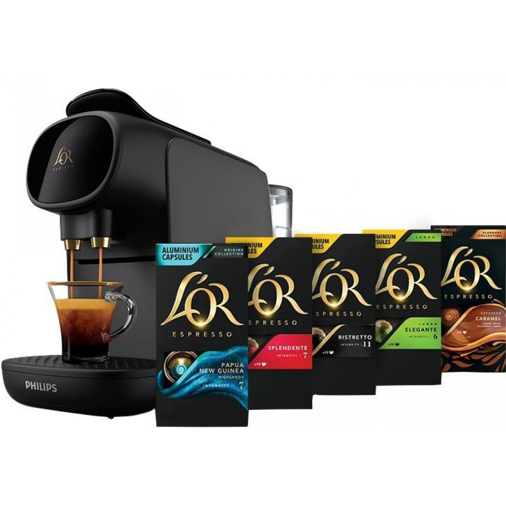 Кавомашина Philips капсульна L'OR Barista Sublime, 0.8л, капсули, чорний