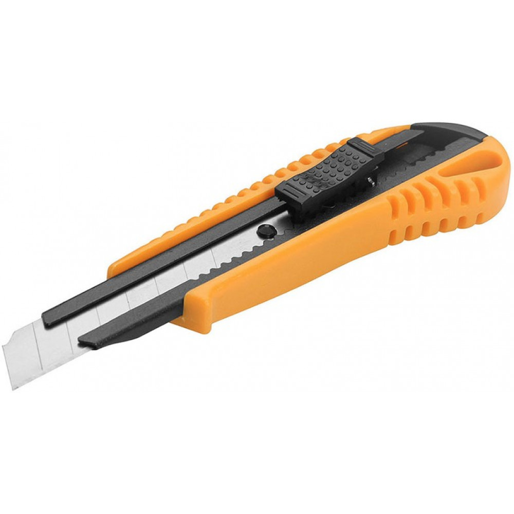 Ніж будівельний сегментований Tolsen, 18мм, корпус з ABS-пластику, 155мм