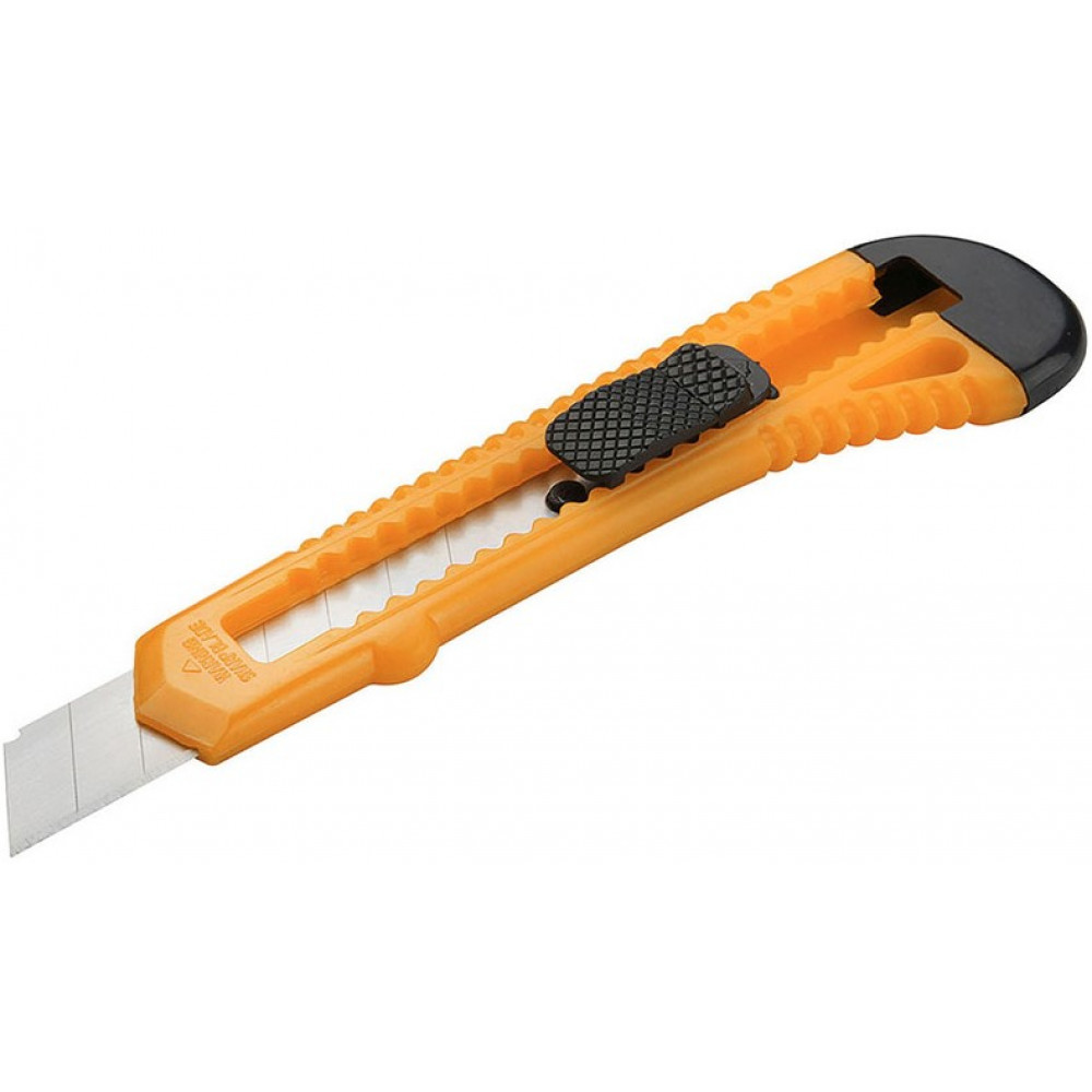 Ніж будівельний сегментований Tolsen, 18мм, корпус з ABS-пластику, 150мм