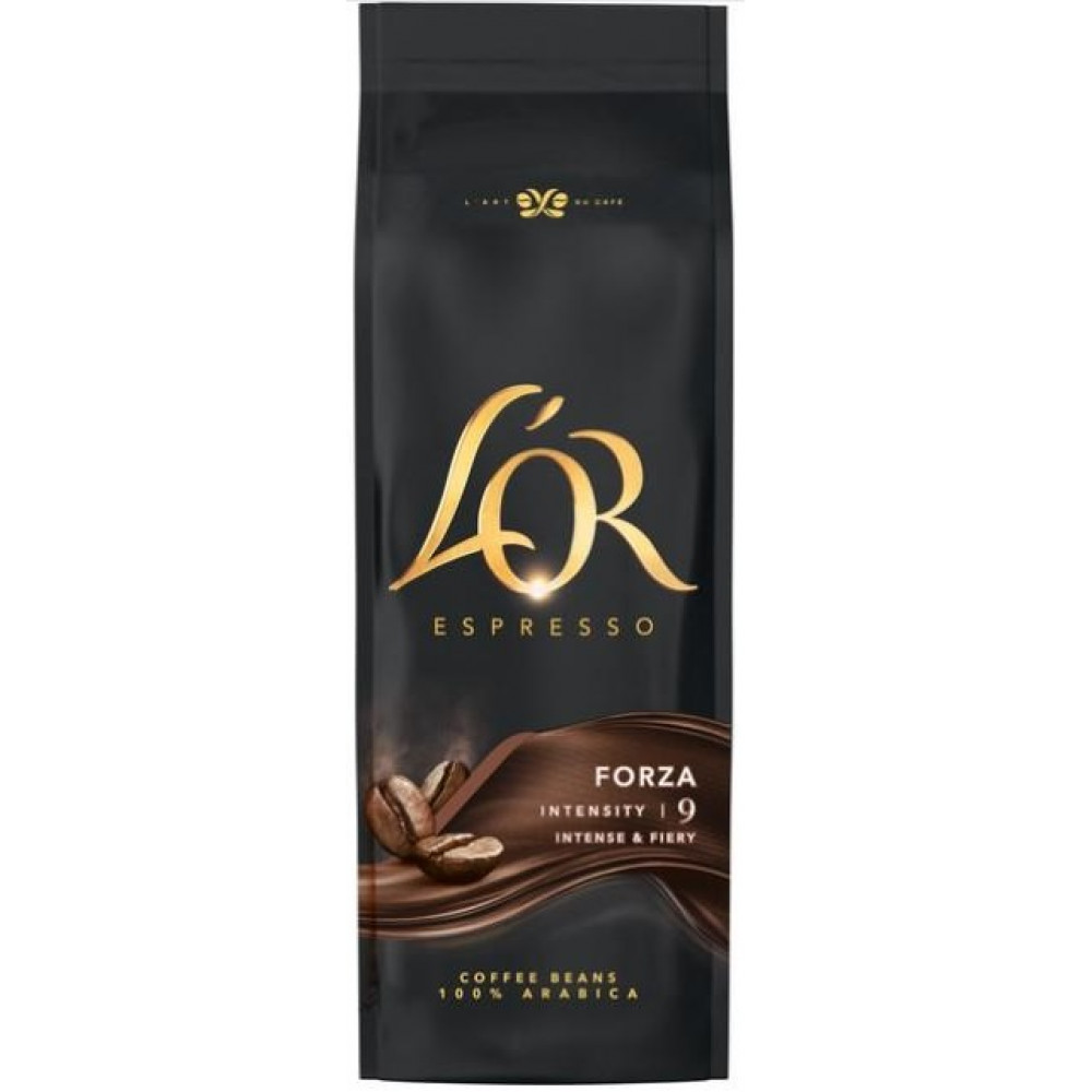 Кава L`OR зерна, 500г, Espresso Forza, арабіка