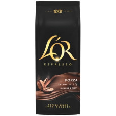 Кава L`OR зерна, 1000г, Espresso Forza, арабіка