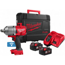 Гайковерт ударний акумуляторний Milwaukee M18 ONEFHIWF34-502X 18В АКБ 2х5А·год 0-1800об/хв 2034Нм 3/4 Гайковерт ударний акумуляторний Milwaukee M18 ONEFHIWF34-502X 18В АКБ 2х5А·год 0-1800об/хв 2034Нм 3/4