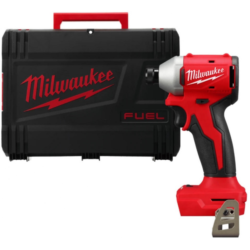 Гвинтоверт ударний акумуляторний Milwaukee M18 BLIDR-0X 18В 0-3600об/хв 190Нм кейс 1.3кг без АКБ та ЗП