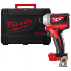 Гвинтоверт ударний акумуляторний Milwaukee M18 BLID2-0X 18В 1700-3400об/хв 180Нм кейс 1.7кг без АКБ та ЗП Гвинтоверт ударний акумуляторний Milwaukee M18 BLID2-0X 18В 1700-3400об/хв 180Нм кейс 1.7кг без АКБ та ЗП