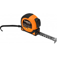 Рулетка Neo Tools Super Black, 3мx16мм, з фіксатором змотування, магніт