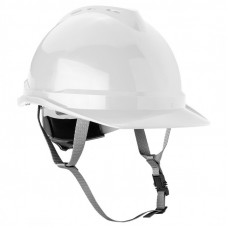 Каска захисна Neo Tools, пластик ABS, пряжка для регулювання, білий