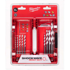 Набір свердел Milwaukee ShW HEX, універсальний, 8шт, 3-10мм, кейс Набір свердел Milwaukee ShW HEX, універсальний, 8шт, 3-10мм, кейс