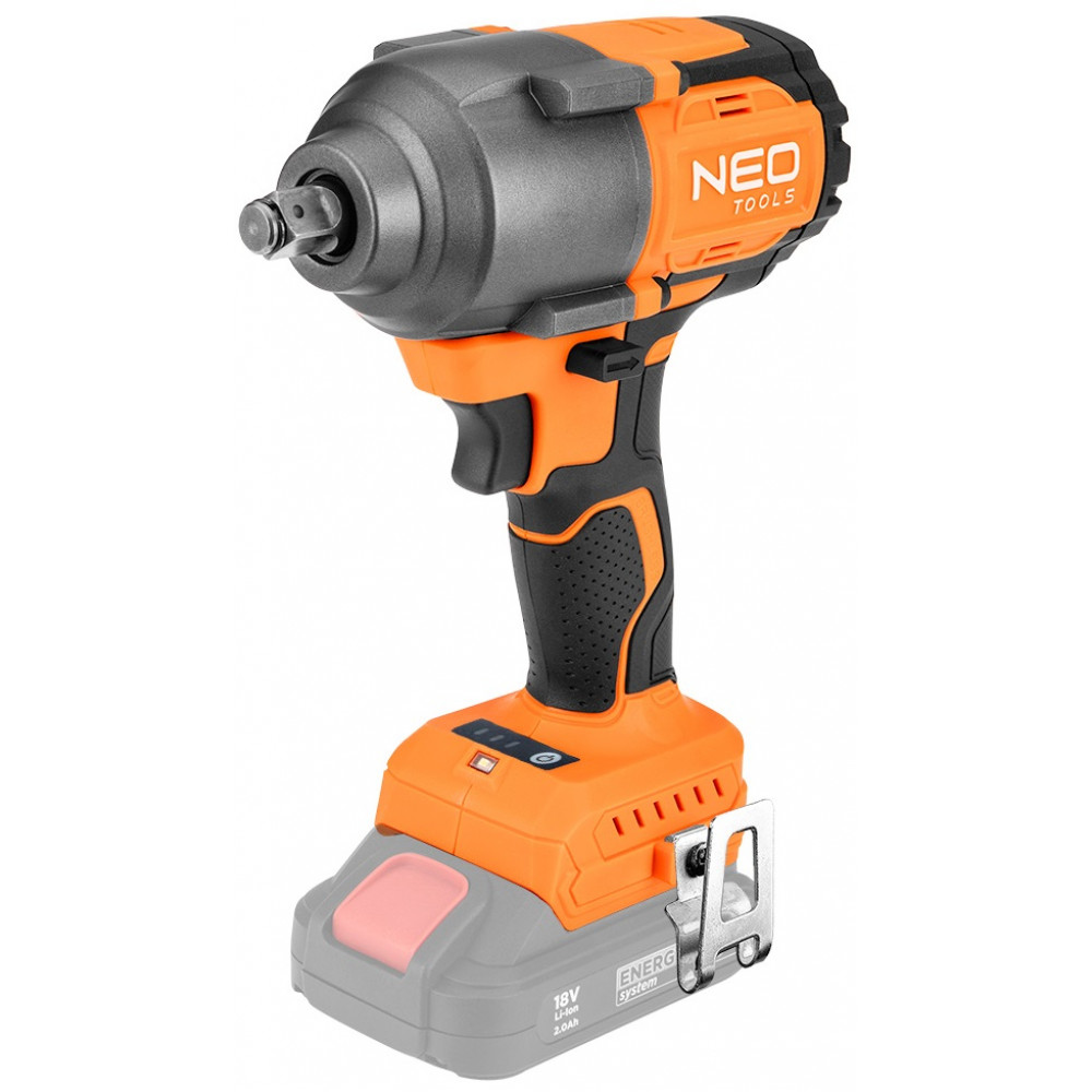 Гайковерт ударний Neo Tools Energy+ 18В безщітковий 2400об/хв 850Нм 1/2