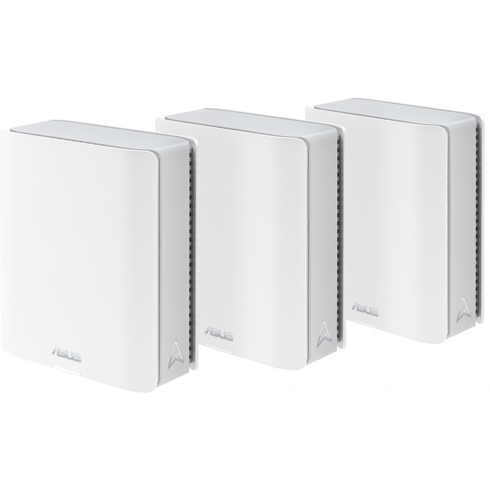 Система WiFi-Mesh ASUS ZenWiFi BT10 BE25000, 1x10GE LAN, 1xGE WAN/LAN, 1x10GE LAN, 1xUSB 3.0, 3мод, білий