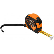 Рулетка Neo Tools, 5мx19мм, з фіксатором змотування, магніт