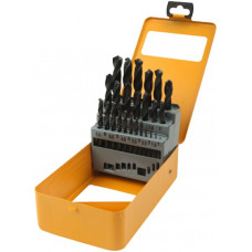 Набір свердел по металу Tolsen HSS, 25шт, 1-13мм, кейс