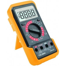 Мультиметр цифровий Tolsen, 0-300В, ЖК-дисплей з підсвіткою