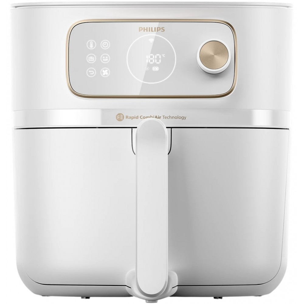 Мультипіч Philips Combi XXL Connected 2200Вт, чаша-8.3л, сенсорне управл., 22 авто. программ, пластик, білий