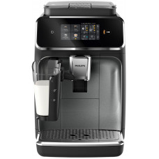 Кавомашина Philips Series 2300 LatteGo, 1.8л, зерно+мелена, автомат.капуч, дисплей, авторецептів -4, чорний