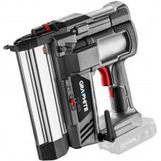 Степлер-цвяхозабивач акумуляторний GRAPHITE Energy+ 18В цвяхи до 50мм скоби до 40мм 2.64кг без АКБ та ЗП Степлер-цвяхозабивач акумуляторний GRAPHITE Energy+ 18В цвяхи до 50мм скоби до 40мм 2.64кг без АКБ та ЗП
