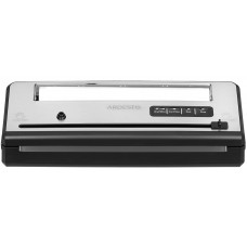 Вакууматор Ardesto для пакетів та рулонів, 110Вт, 28см, електронне, + 1 рулон, пластик+нерж., сріблястий