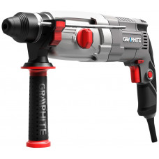 Перфоратор GRAPHITE SDS-plus 800Вт 2.8Дж кейс 3.28кг Перфоратор GRAPHITE SDS-plus 800Вт 2.8Дж кейс 3.28кг