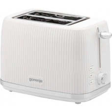 Тостер Gorenje, 850Вт, пластик/метал, білий Тостер Gorenje, 850Вт, пластик/метал, білий