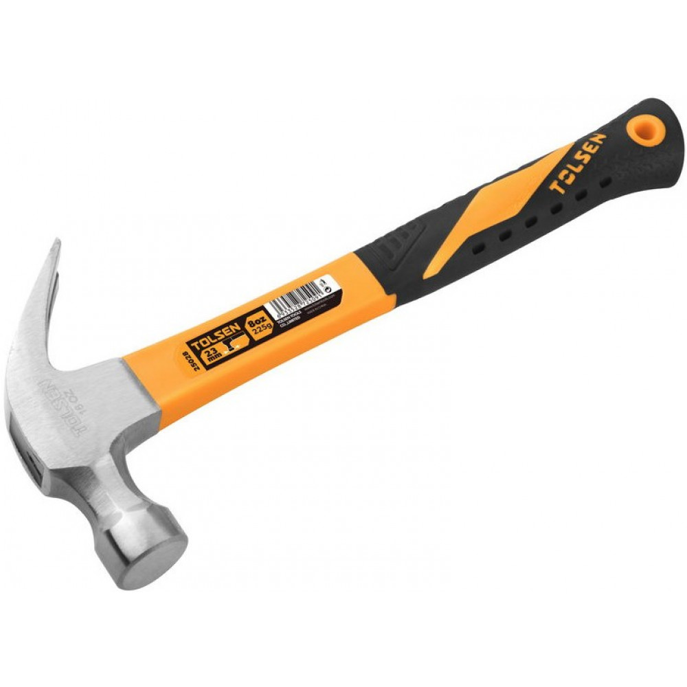 Молоток слюсарний Tolsen 225г 28см руків'я скловолокно