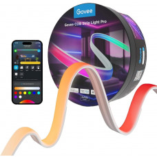 Стрічка світлодіодна розумна Govee H61E5 COB Strip Light Pro, 3м, RGBIC+W, WI-FI/Bluetooth, білий