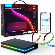 Набір адаптивного підсвічування Govee H8604 Govee AI Sync Box Kit 2  55-65', RGBWIC, WI-FI/Bluetooth, чорний