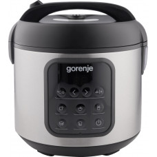 Мультиварка Gorenje, 476Вт, мини, чаша-2л, електронне керув., 5 програм, метал/пластик, чорний