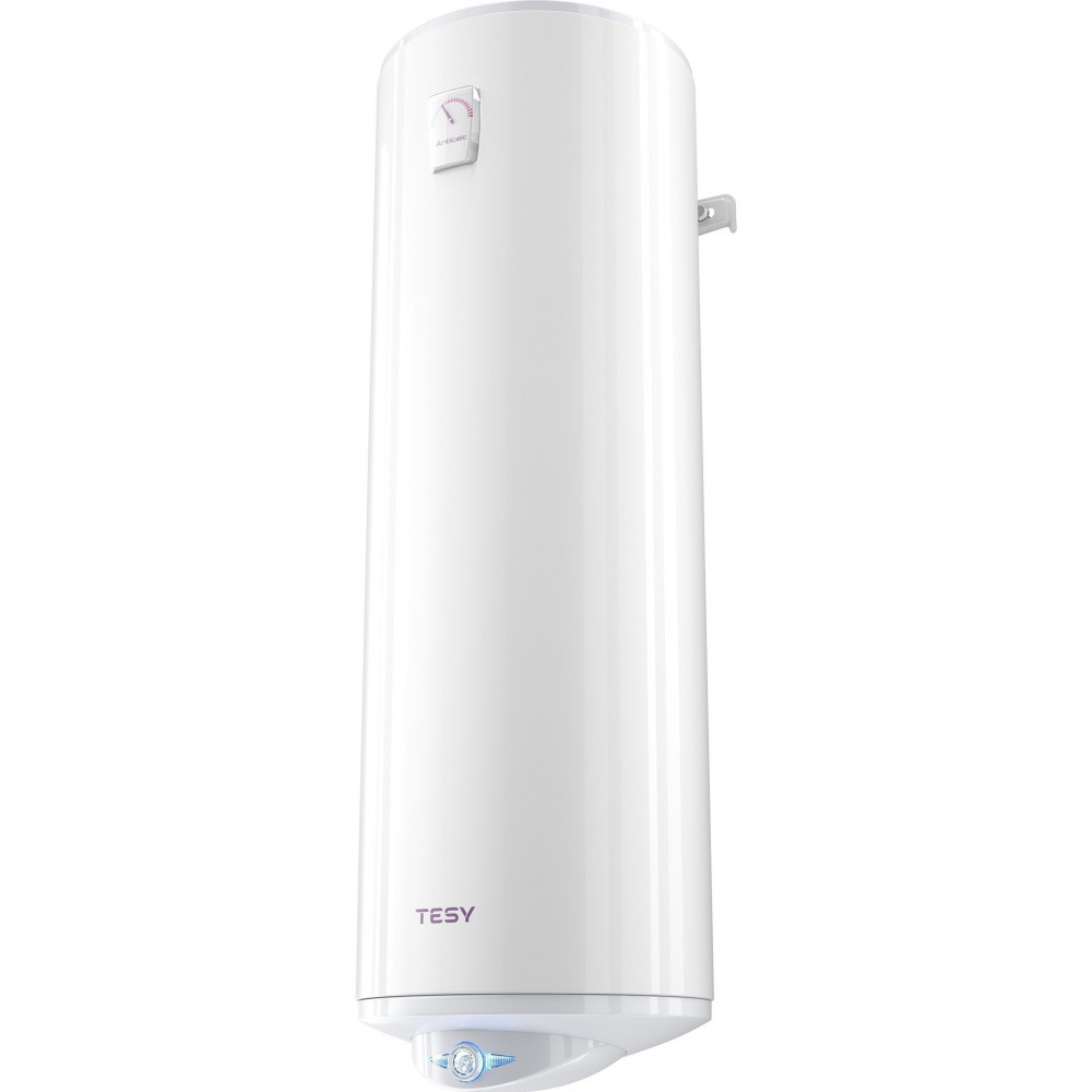 Водонагрівач електр. TESY Anticalc Slim круглий слім GCV 803824D B14 TBRC, 80л, 2,4кВт, сухий тен, мех. кер-ння, C білий