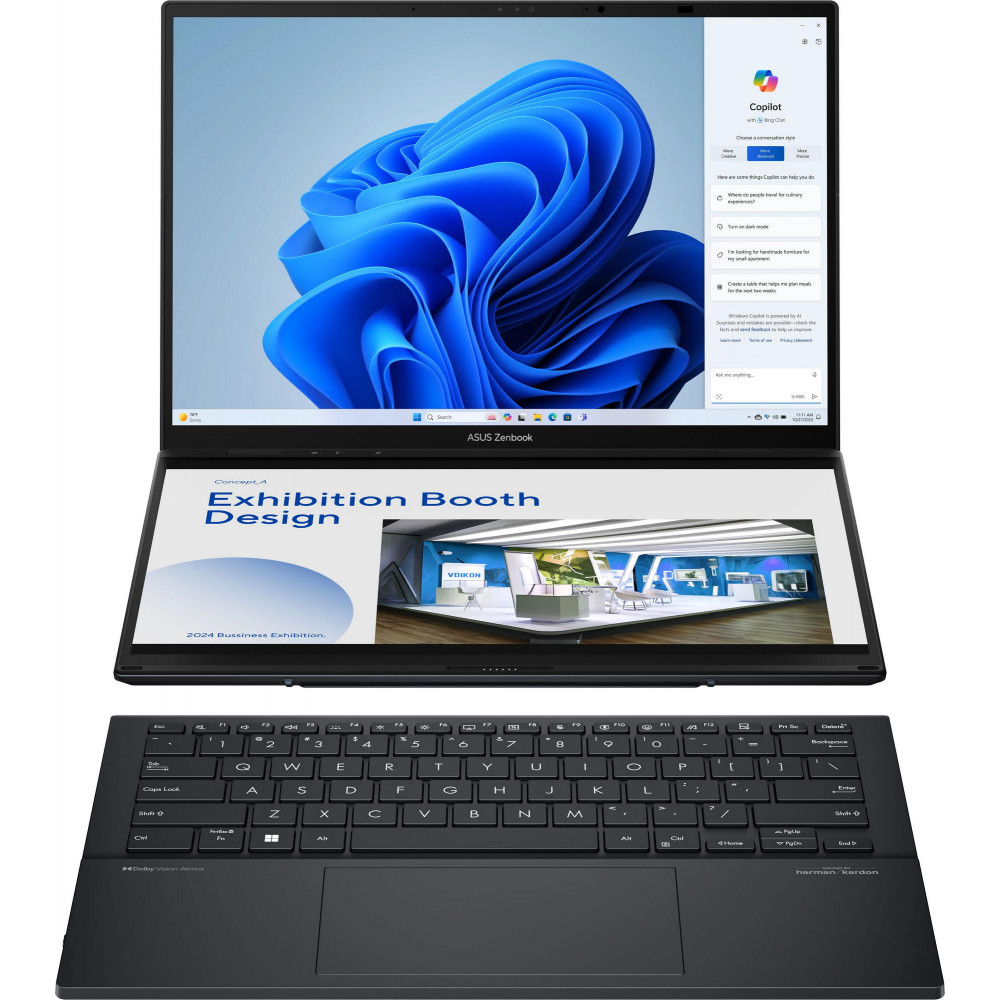 Ноутбук ASUS Zenbook DUO UX8406CA-QL214X 14