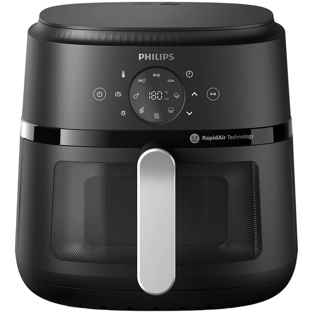 Мультипіч Philips Ovi Series 2000 1700Вт, чаша-6.2л, сенсорне управл., 13 авто. програм, пластик, чорний