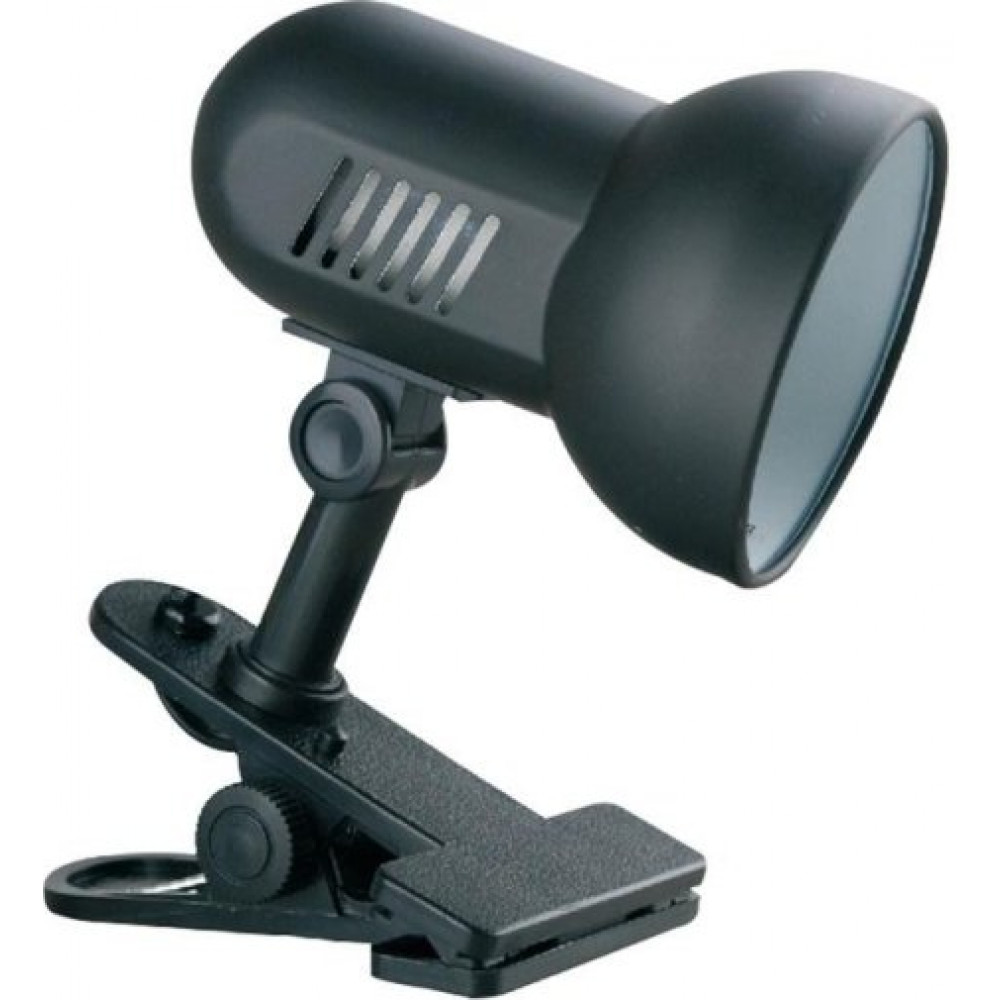 Лампа настільна Panan CLASSIC CLIP E27 чорна