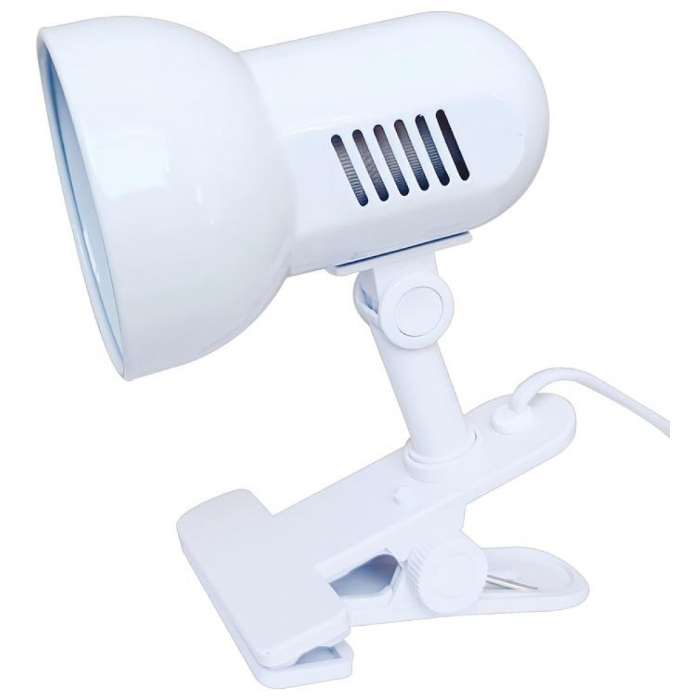 Лампа настільна Panan CLASSIC CLIP E27 біла