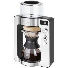 Кавоварка Catler крапельна для фільтр-кави, 1л, мелена, дисплей, вбудовані ваги, нерж. сталь, чорний