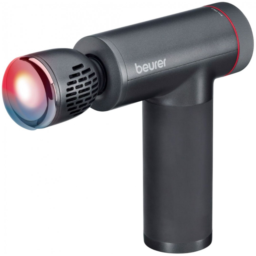 Масажер Beurer для тіла, літій- іонний акум., вага - 1,035кг, змінний чохол, чорний