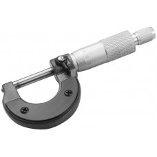 Мікрометр Tolsen з верн'єром 0-25мм, ±0.01мм/м