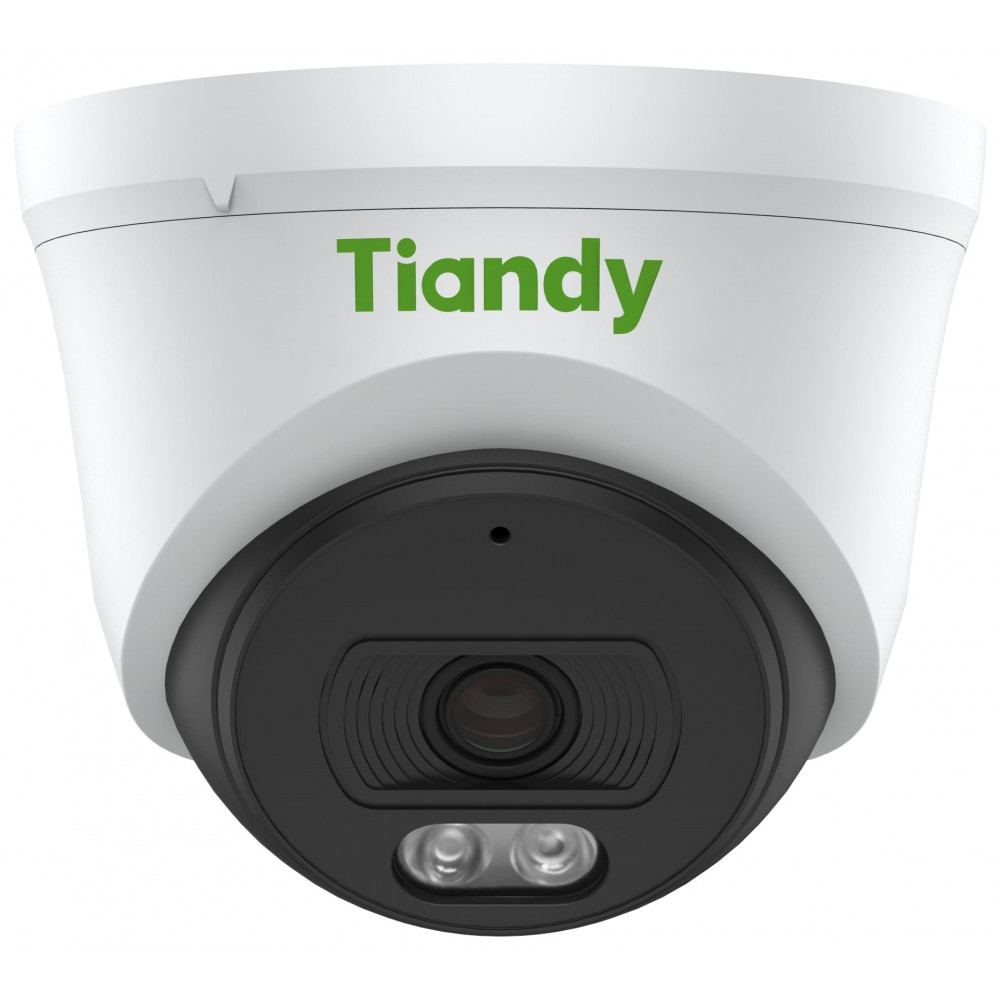 IP-камера Tiandy TC-C34XN Spec:I3W/E/Y/2.8mm/V4.2, 4MP, Color Maker Turret, 2.8mm, f/1.6, LED15m, IR30m,  DC12V, PoE, IP67